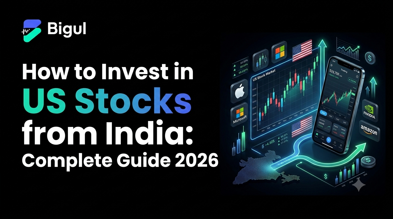 Guide to investing in US stocks from India in 2026, including GIFT City brokers, LRS, taxation and investment routes